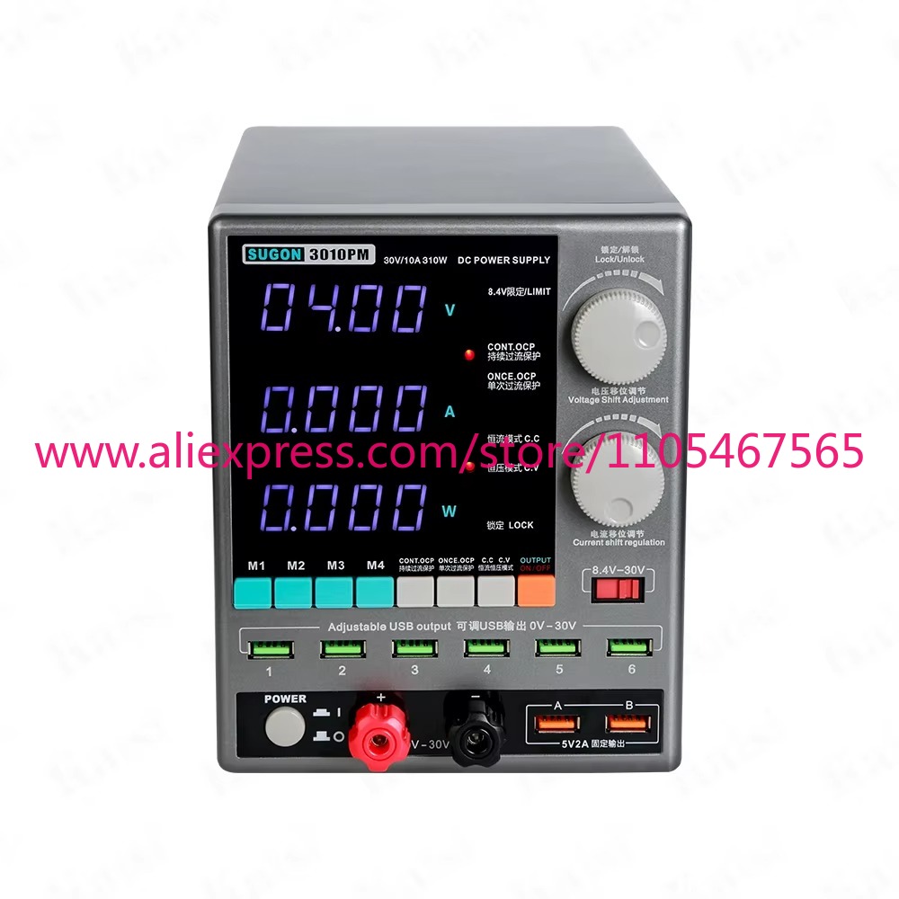 1Pcs 3010PM regulated DC power - Linear Lab Power Supply Adjustable recension och pris