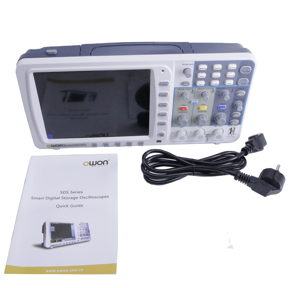 OWON SDS7102V Digital Storage  - Digital Storage Oscilloscope 100Mhz recension och pris