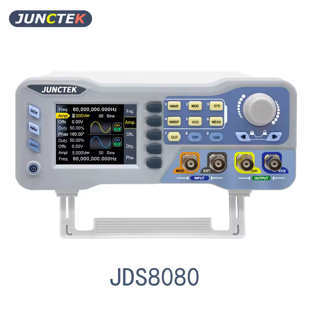 JDS8080 JUNCTEK 80MHz Dual Cha - Function Arbitrary Waveform Generator recension och pris