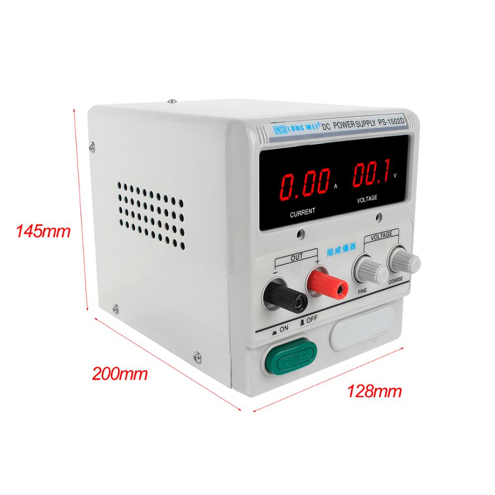 LW PS-1502D 1503D  PS-1505D 15 - Linear Lab Power Supply Adjustable recension och pris