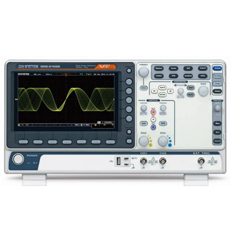 Gwinstek GDS-2000E Series GDS- - Digital Storage Oscilloscope 100Mhz recension och pris